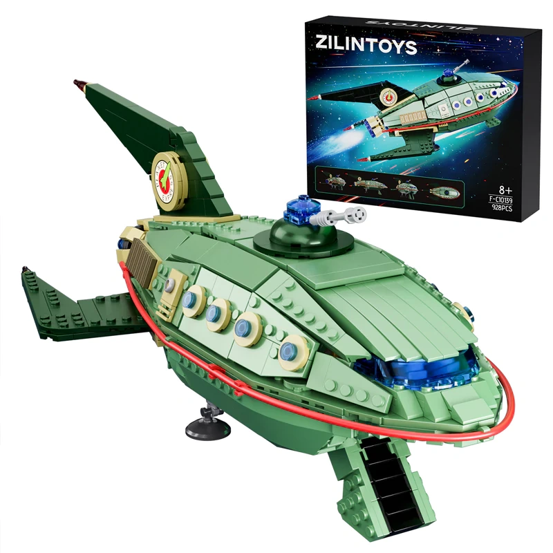 Planet Express Delivery Ship – Futurama LEGO Model
