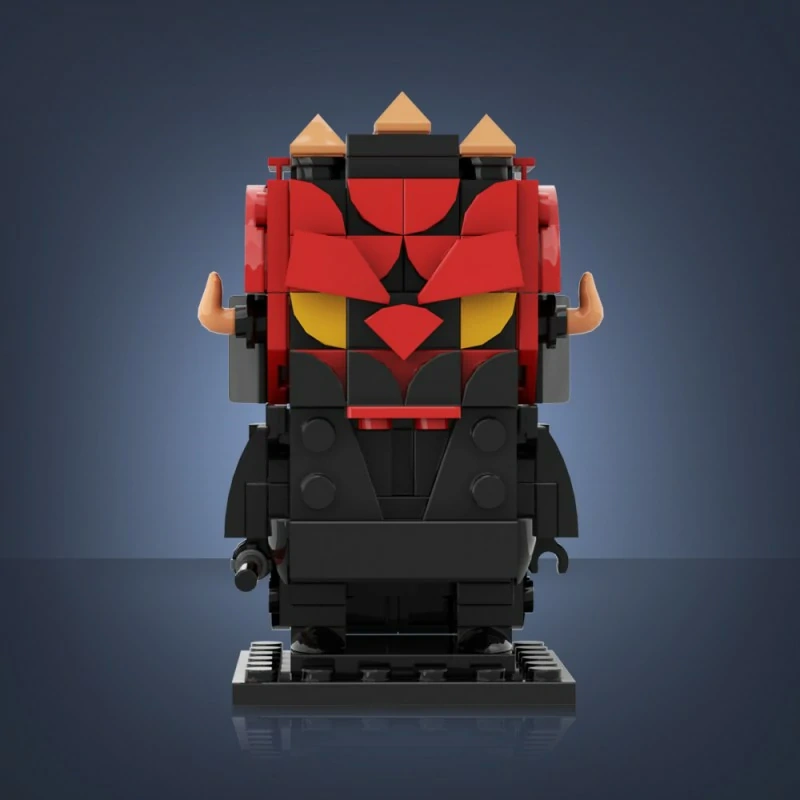 GoBricks MOC A1771 Darth Maul BrickHeadz The Star Wars