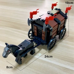 MOC Treasure Chest Carriage 153±pcs