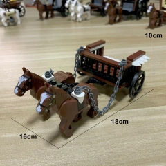 MOC Carriage For Two 49±pcs