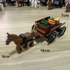 MOC Vegetable Carriage 65±pcs