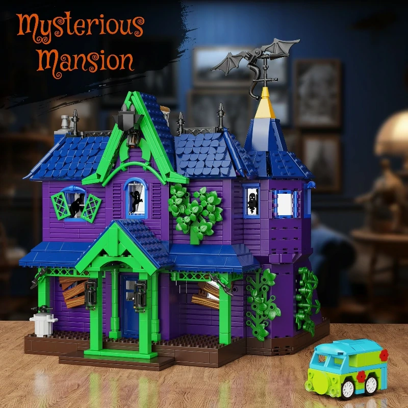 MOC F-C10238 Scooby Doo Haunted Mansion