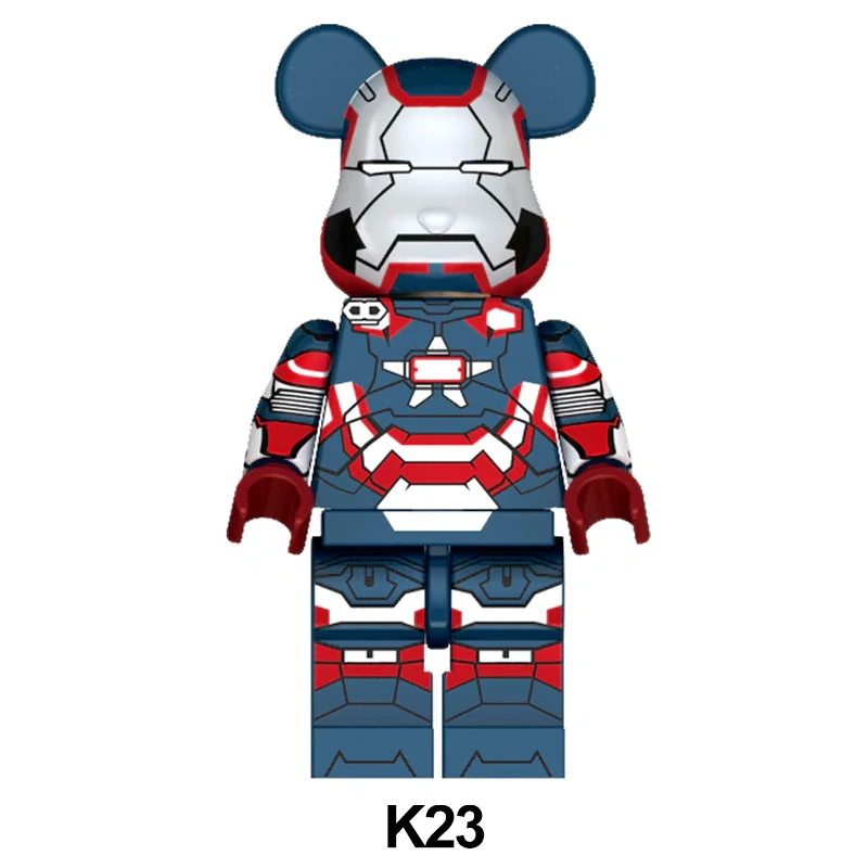 BLX 3033 Movie Cartoon Cute Bear Minifigures