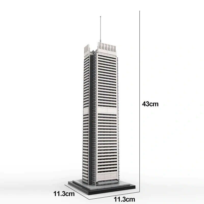 Studio MOC 158401 The New York Times Building Tower 1:800 Scale