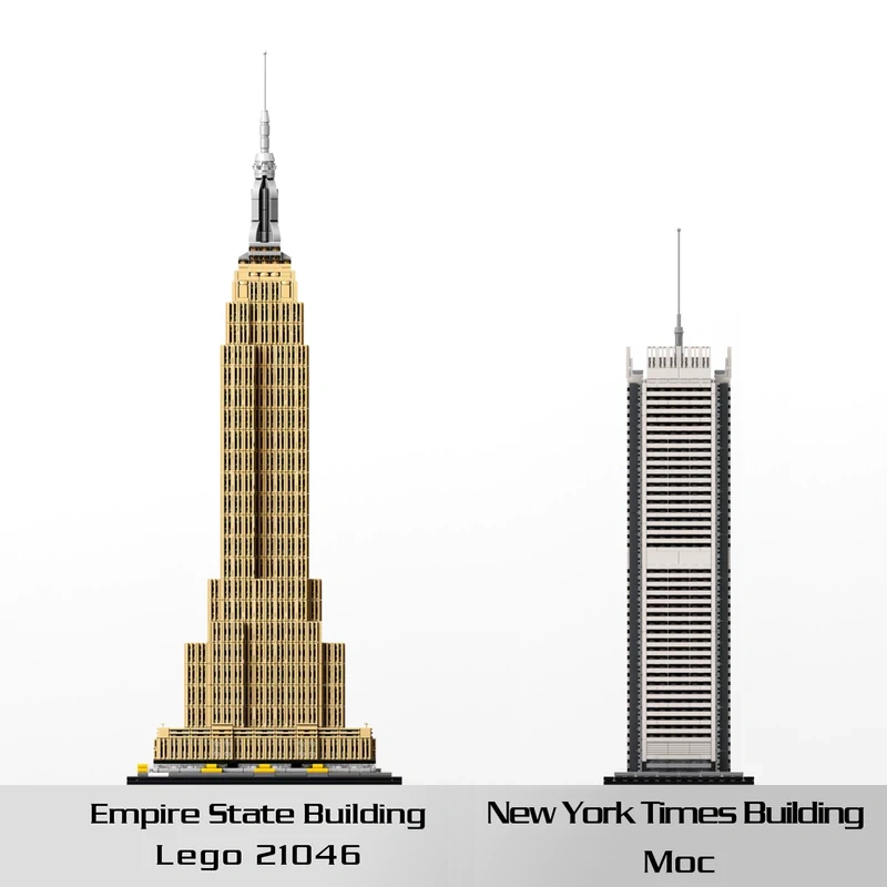 Studio MOC 158401 The New York Times Building Tower 1:800 Scale