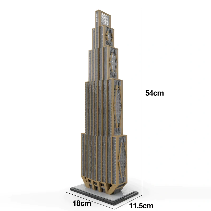 Studio MOC 163239 270 Park Avenue 1:800 Scale