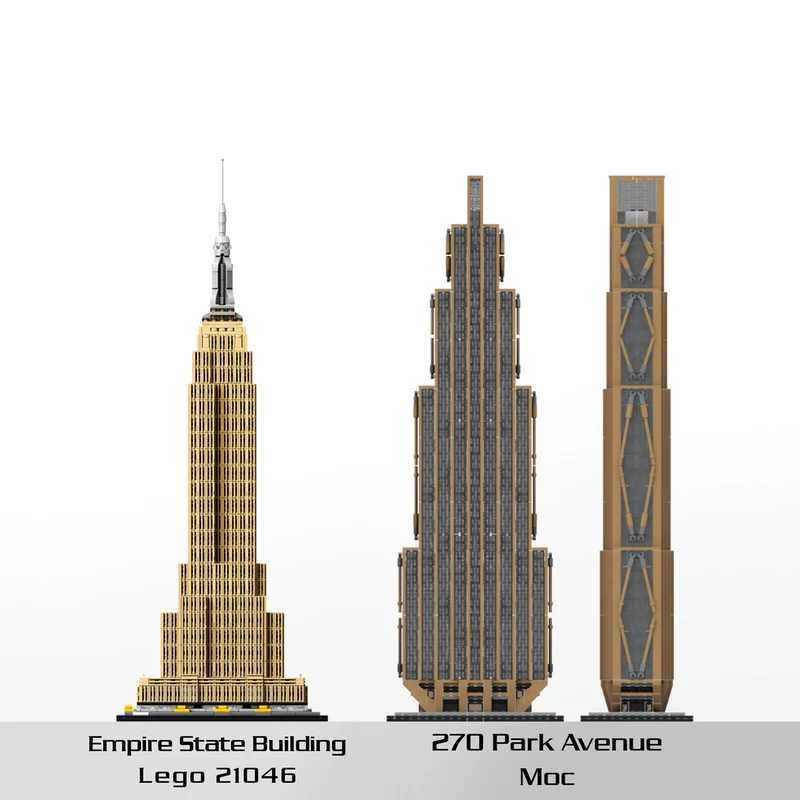 Studio MOC 163239 270 Park Avenue 1:800 Scale