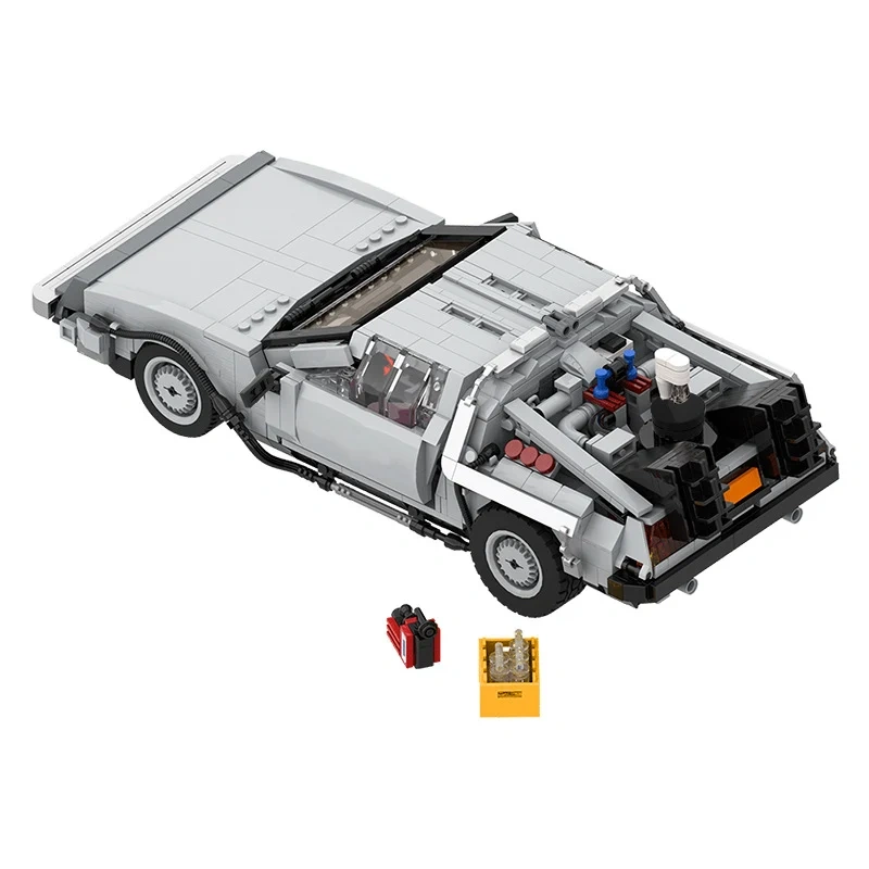 MOC C10420 Back To The Future DeLorean Time Machine