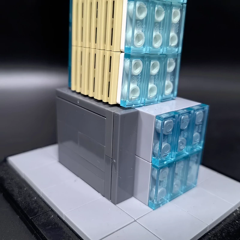 Studio MOC 148522 111 West 57th Street 1:800 Scale Steinway Tower