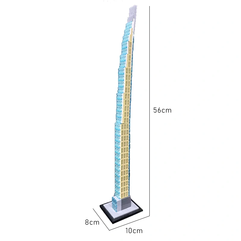 Studio MOC 148522 111 West 57th Street 1:800 Scale Steinway Tower