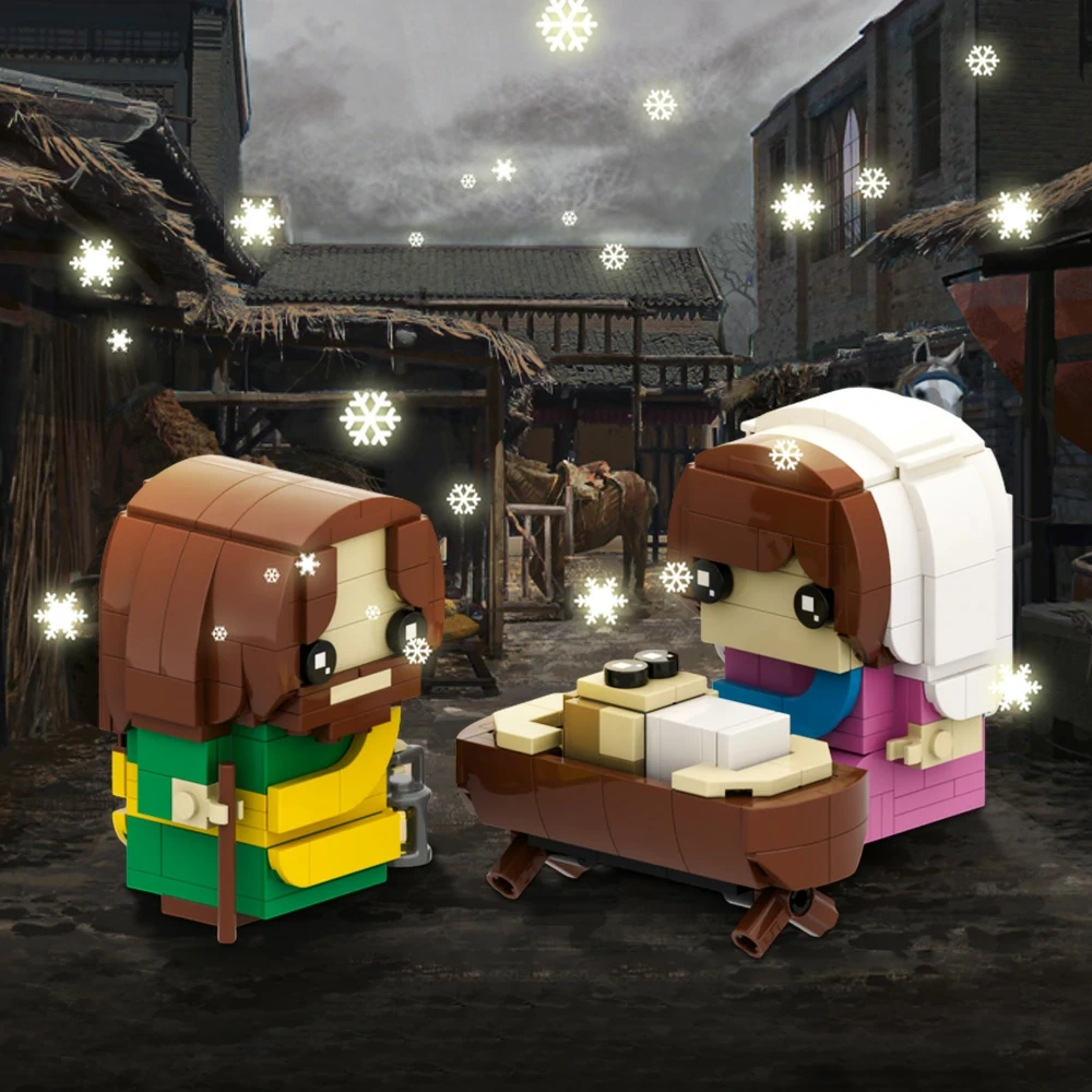 GoBricks MOC 130386 Nativity Scene