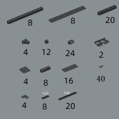 3×3 SIZE Frame Kits COMPATIBLE 31202/31204