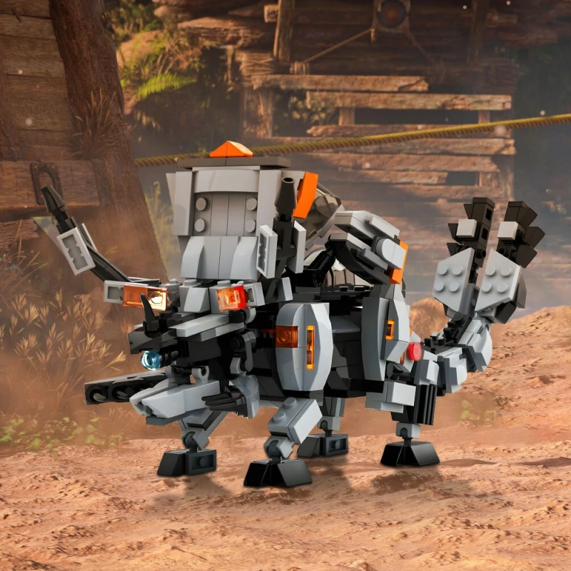 GoBricks MOC 169067 Grimhorn From Horizon Forbidden West