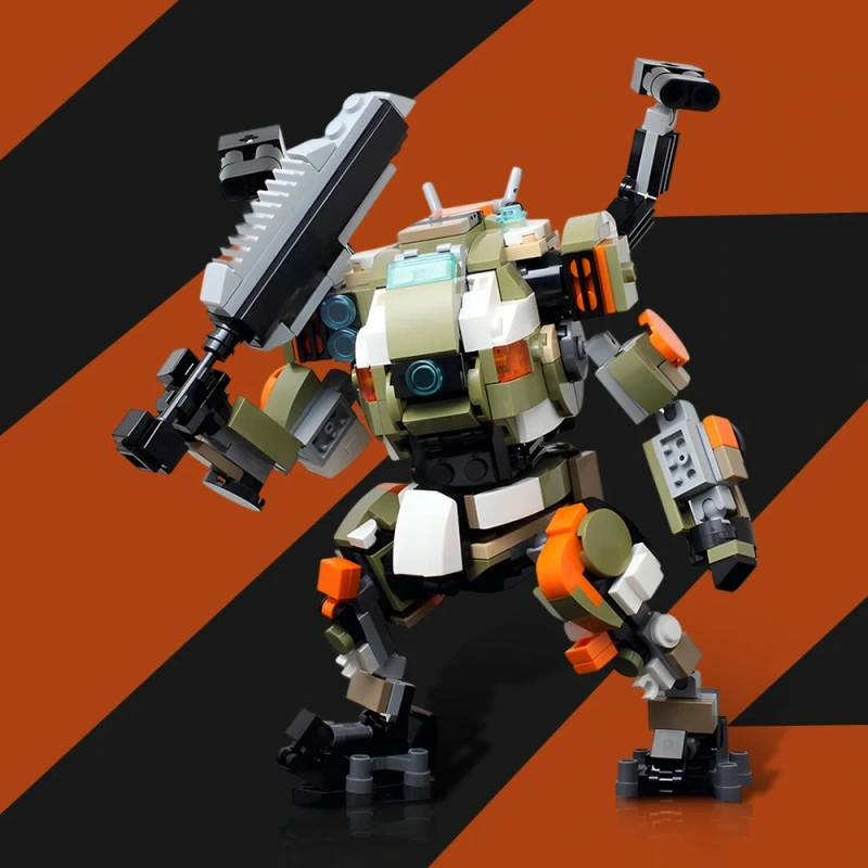 GoBricks MOC 165864 BT 7274-TITANFALL2