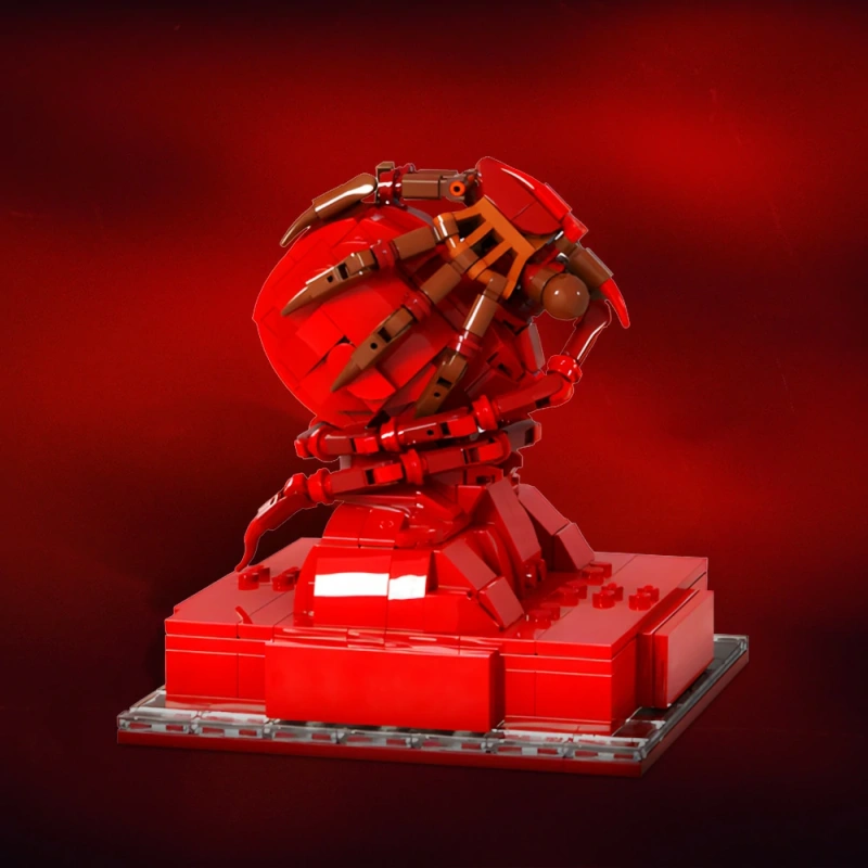 GoBricks MOC 206275 Micro "ALIEN : Romulus" 3D Poster Concept