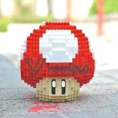Studio 0000011 Super Mario Bros Red Mushroom 779±pcs