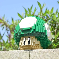 Studio 0000010 Super Mario Bros Green Mushroom 779±pcs