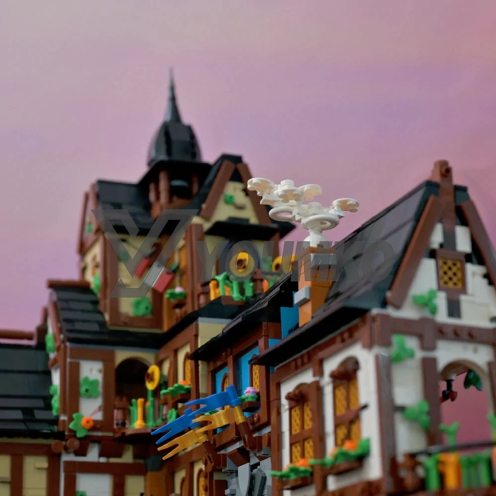 Studio MOC 134085 Medieval Town Centre Europe Warehouse Express