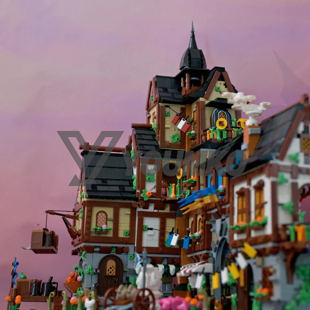 Studio MOC 134085 Medieval Town Centre Europe Warehouse Express