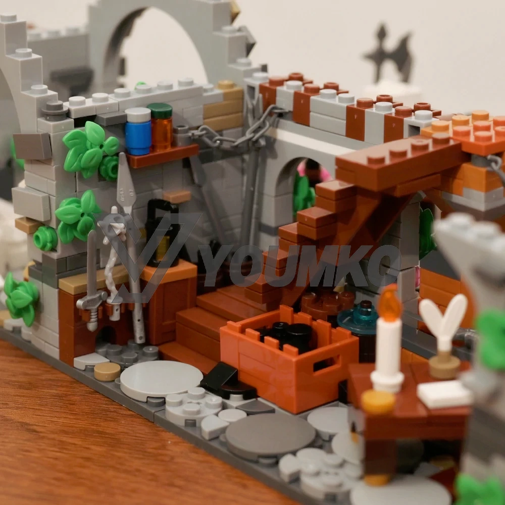 Studio MOC 134085 Medieval Town Centre Europe Warehouse Express