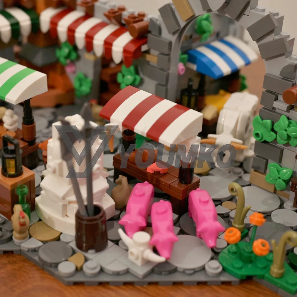 Studio MOC 134085 Medieval Town Centre Europe Warehouse Express