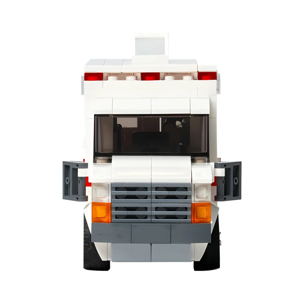 GoBricks MOC 203861 Ambulance With Full Interior
