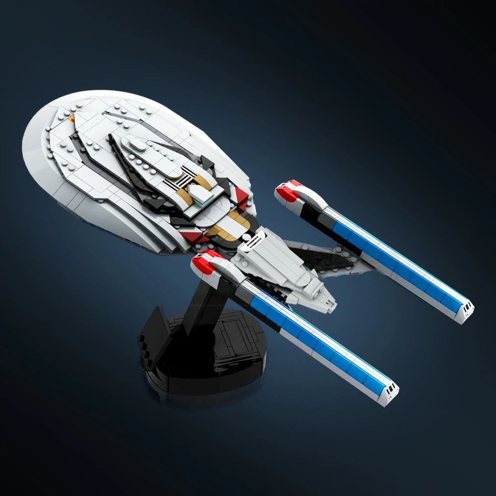 USS Enterprise NCC 1701 Midi Scale Star Trek LEGO Set