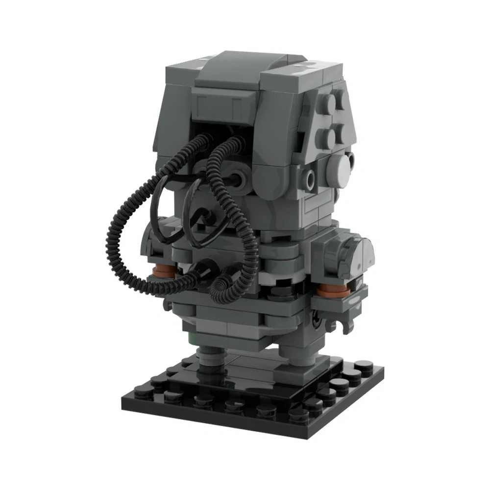 GoBricks MOC 204534 Star Wars Skeleton Crew SM-33 Brickheadz