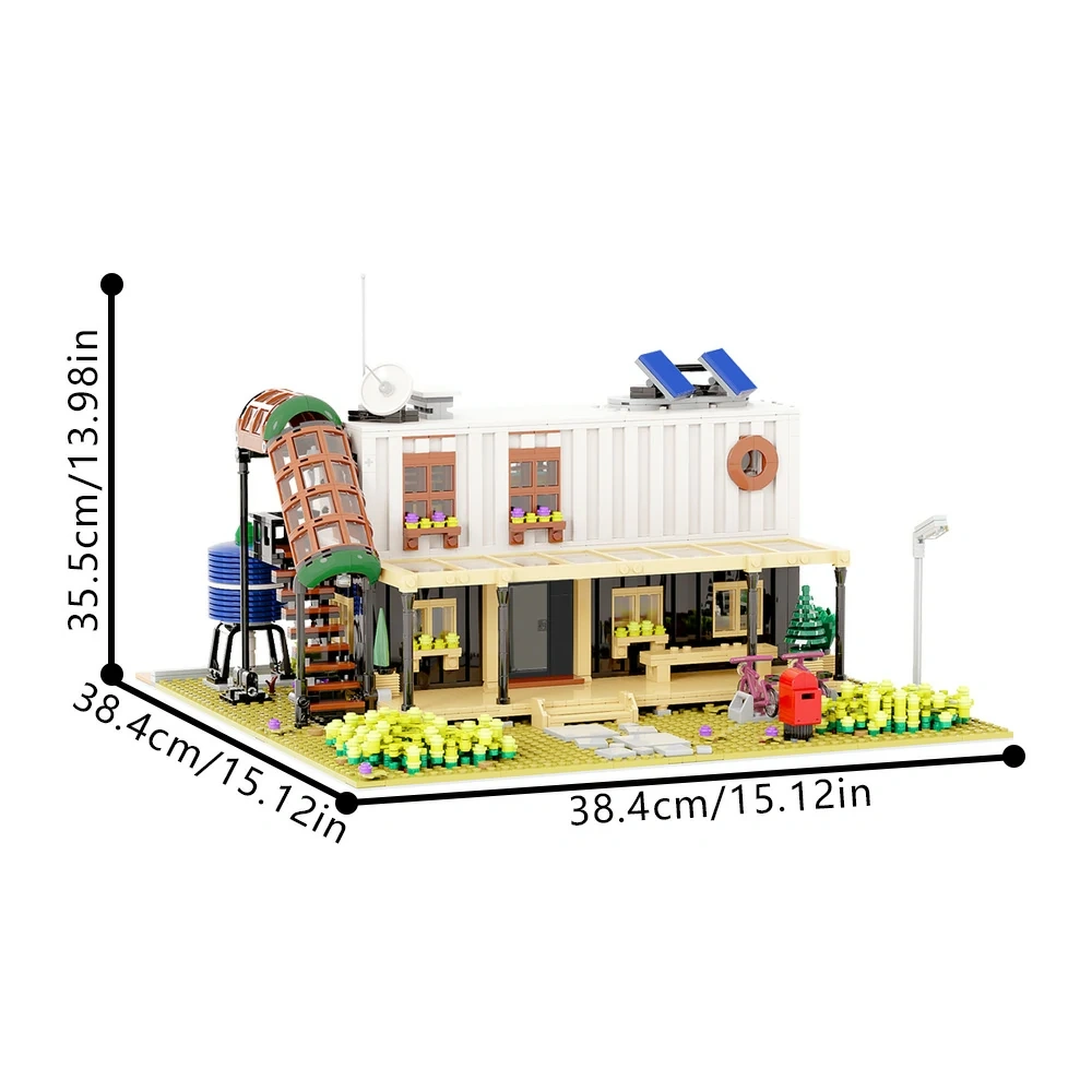 GoBricks MOC 189769 Container House II