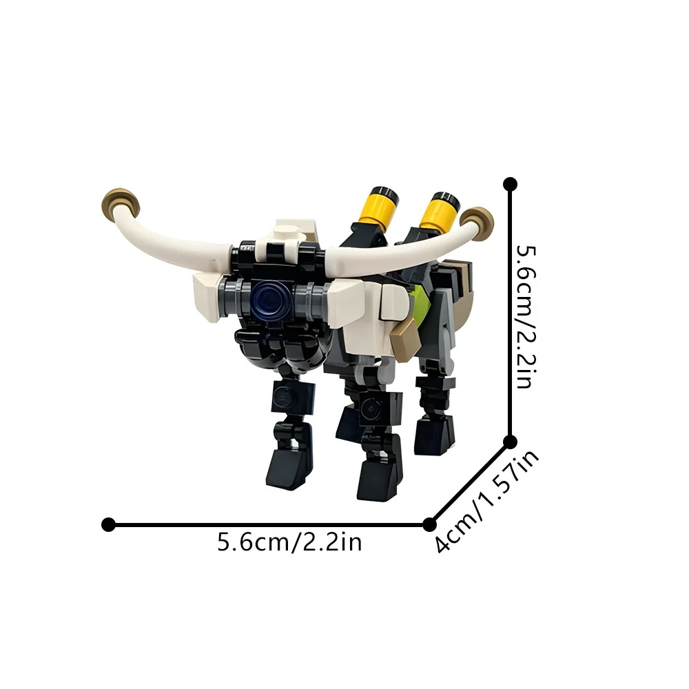 GoBricks MOC 118444 Strider Broadhead And Charger Horizon Zero Dawn