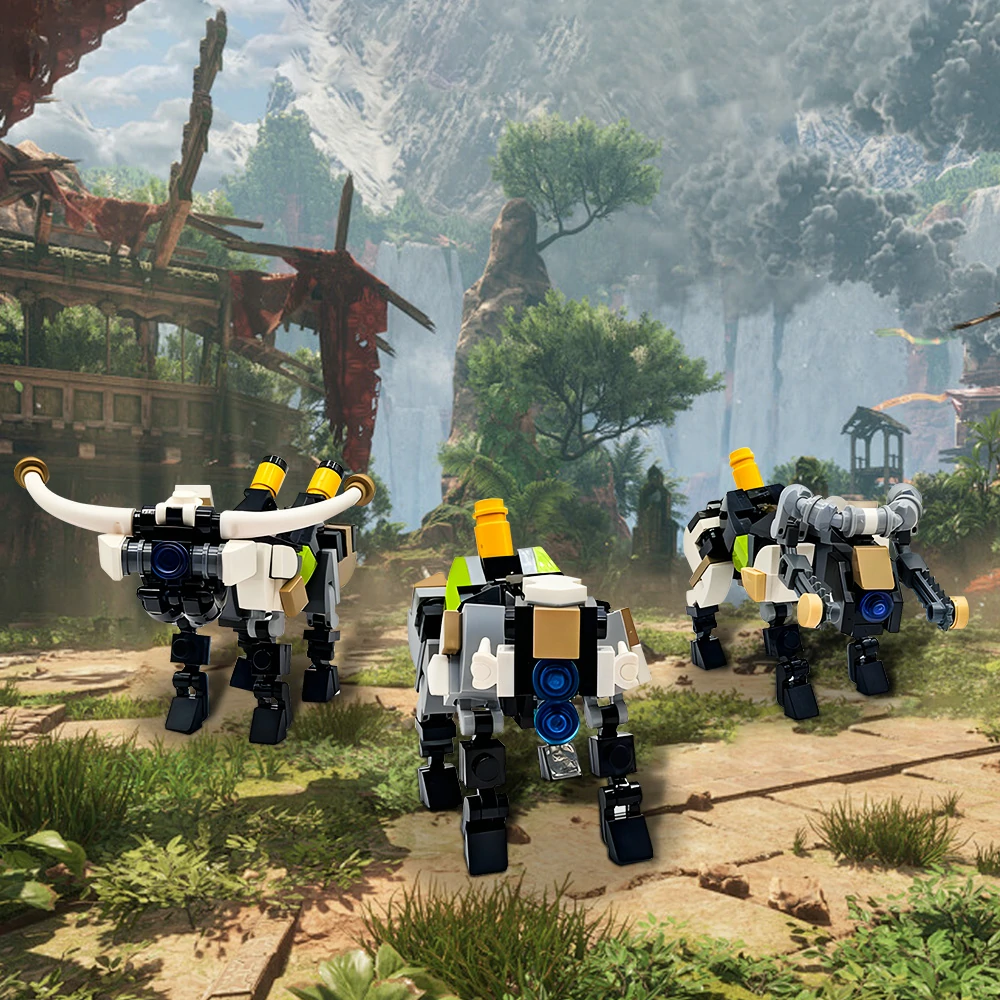 GoBricks MOC 118444 Strider Broadhead And Charger Horizon Zero Dawn