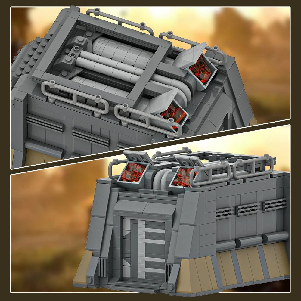 GoBricks MOC 203259 Helldivers 2 Automaton Fabricator