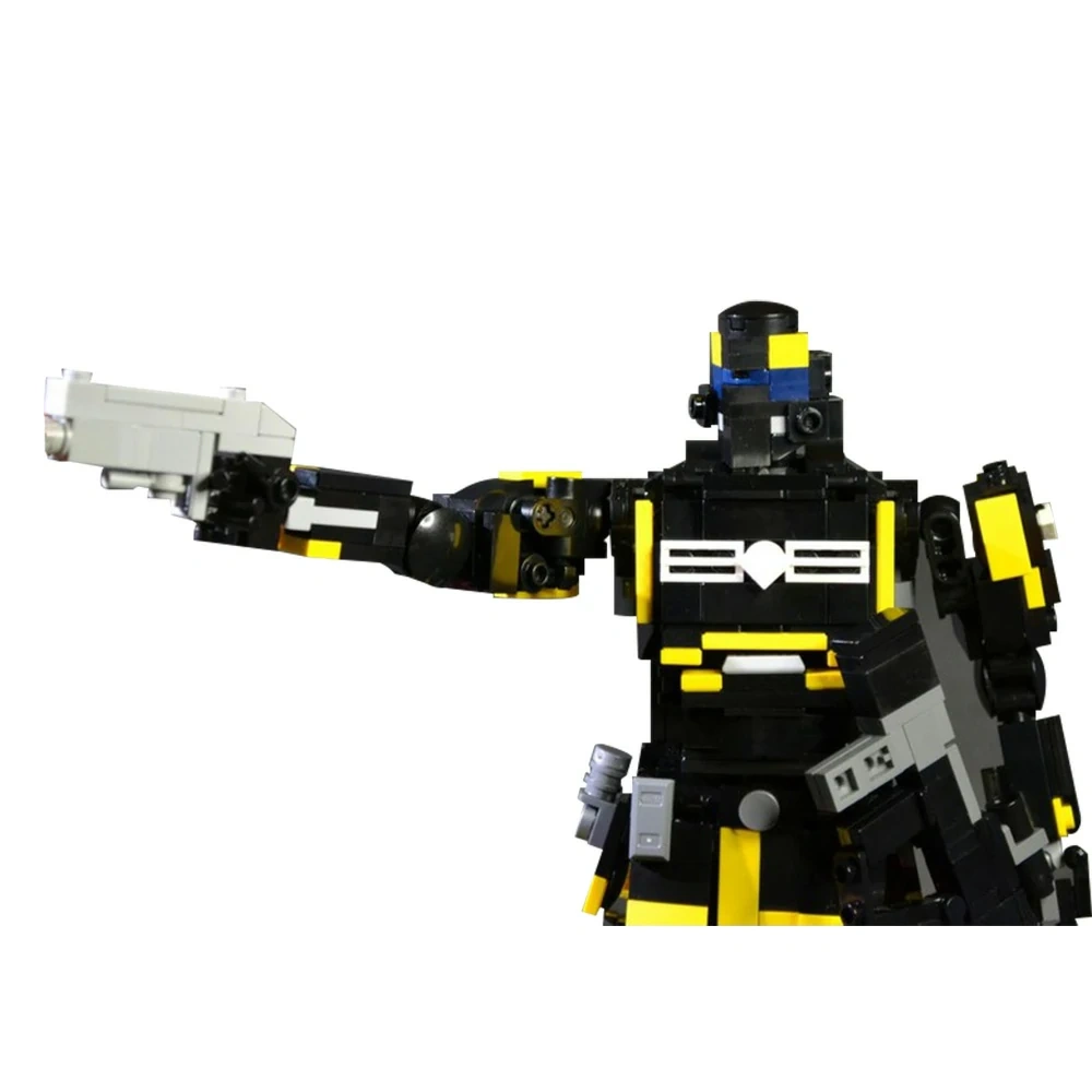 GoBricks MOC 202950 Helldivers B-01 Tactical Armor Helldivers 2