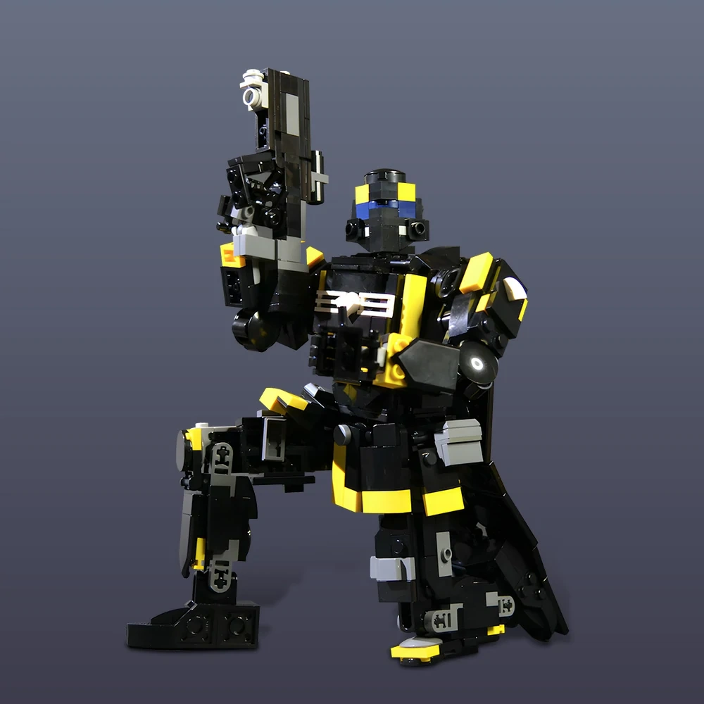 GoBricks MOC 202950 Helldivers B-01 Tactical Armor Helldivers 2