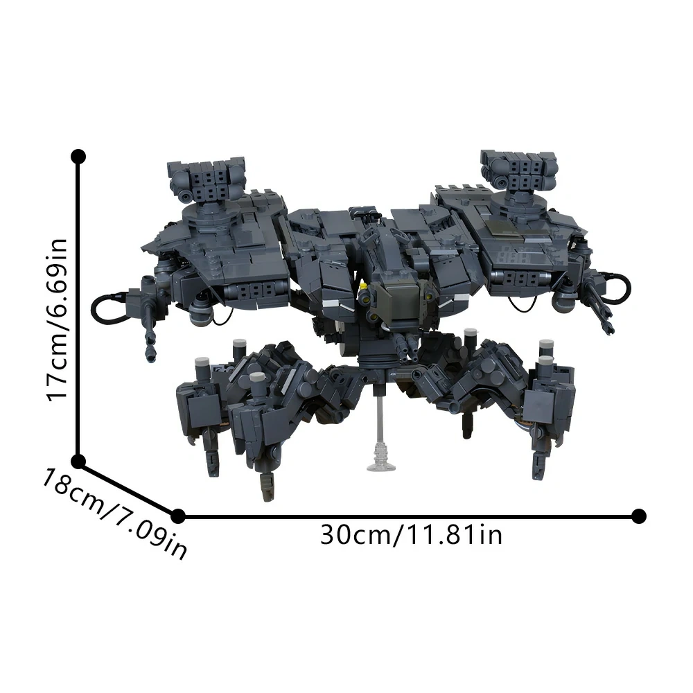 GoBricks MOC 192419 Horizon Zero Dawn Deathbringer MOC
