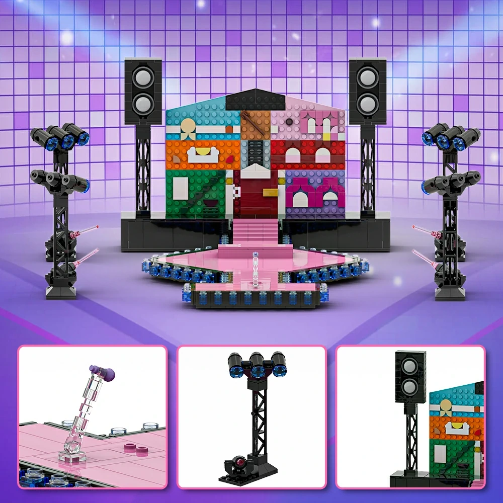 GoBricks MOC A1848 Taylor Swift The Eras Tour