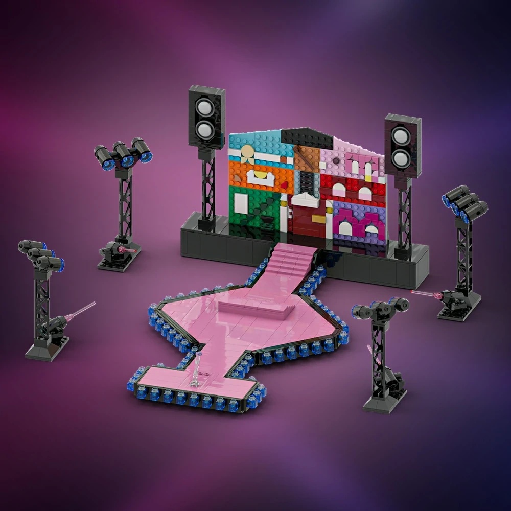 GoBricks MOC A1848 Taylor Swift The Eras Tour