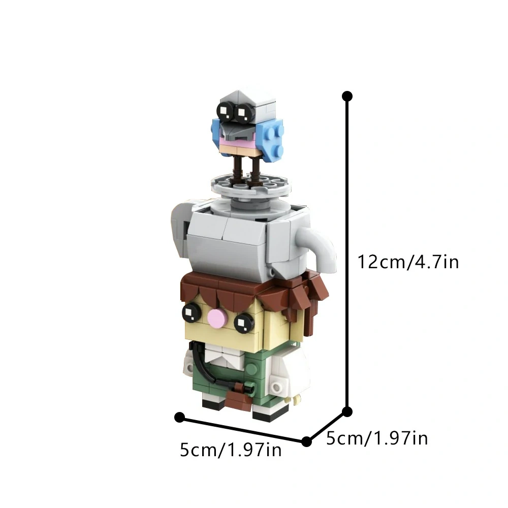 GoBricks MOC 131202 Over The Garden Wall Wirt Greg Beatrice And Jason Funderburker