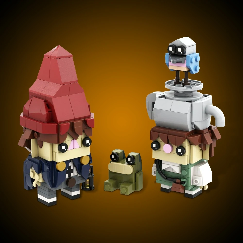 GoBricks MOC 131202 Over The Garden Wall Wirt Greg Beatrice And Jason Funderburker