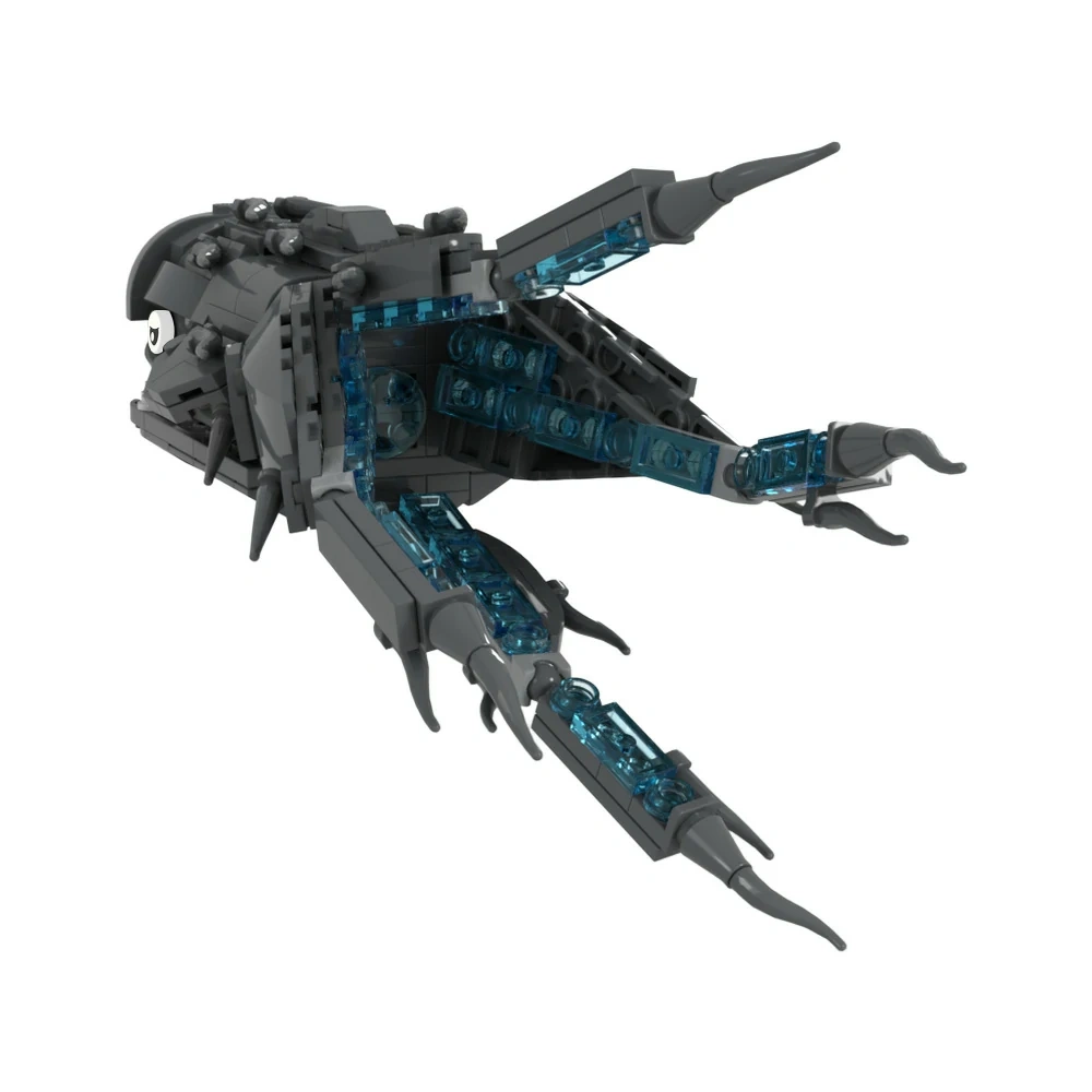 GoBricks MOC 200357 Purrgil Space Whale Size: L
