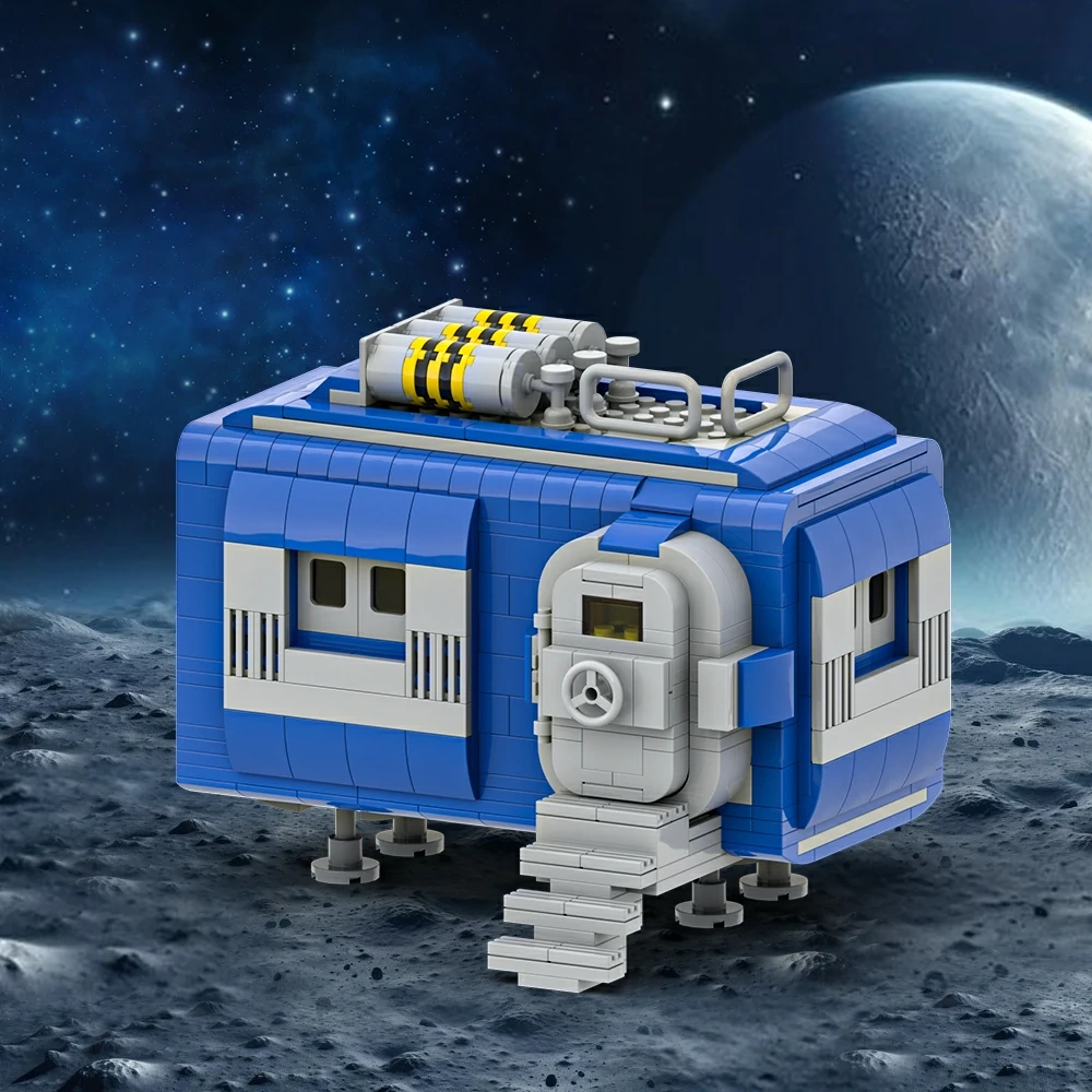 GoBricks MOC 200425 Classic Space Modular Base V2