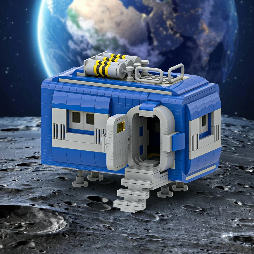 GoBricks MOC 200425 Classic Space Modular Base V2