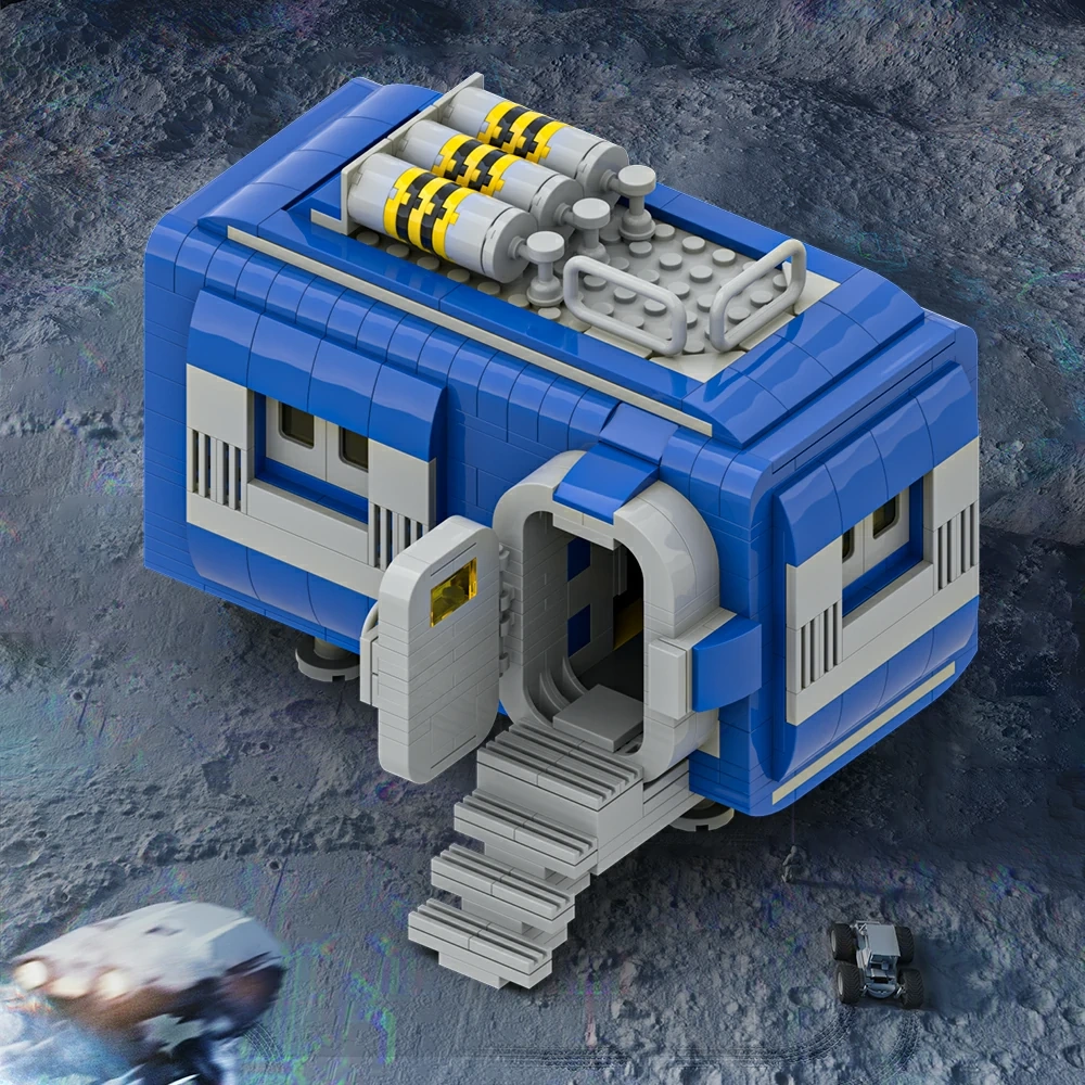 GoBricks MOC 200425 Classic Space Modular Base V2