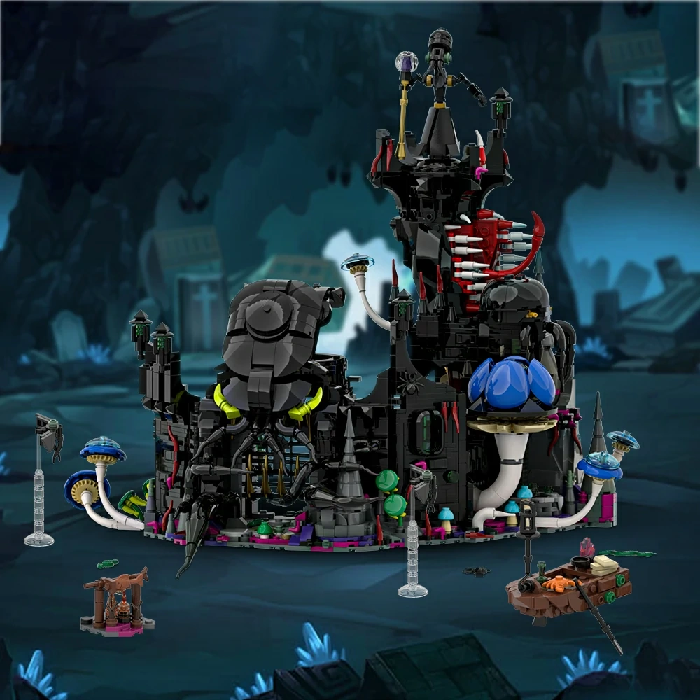 GoBricks MOC 193198 Eldritch Castle
