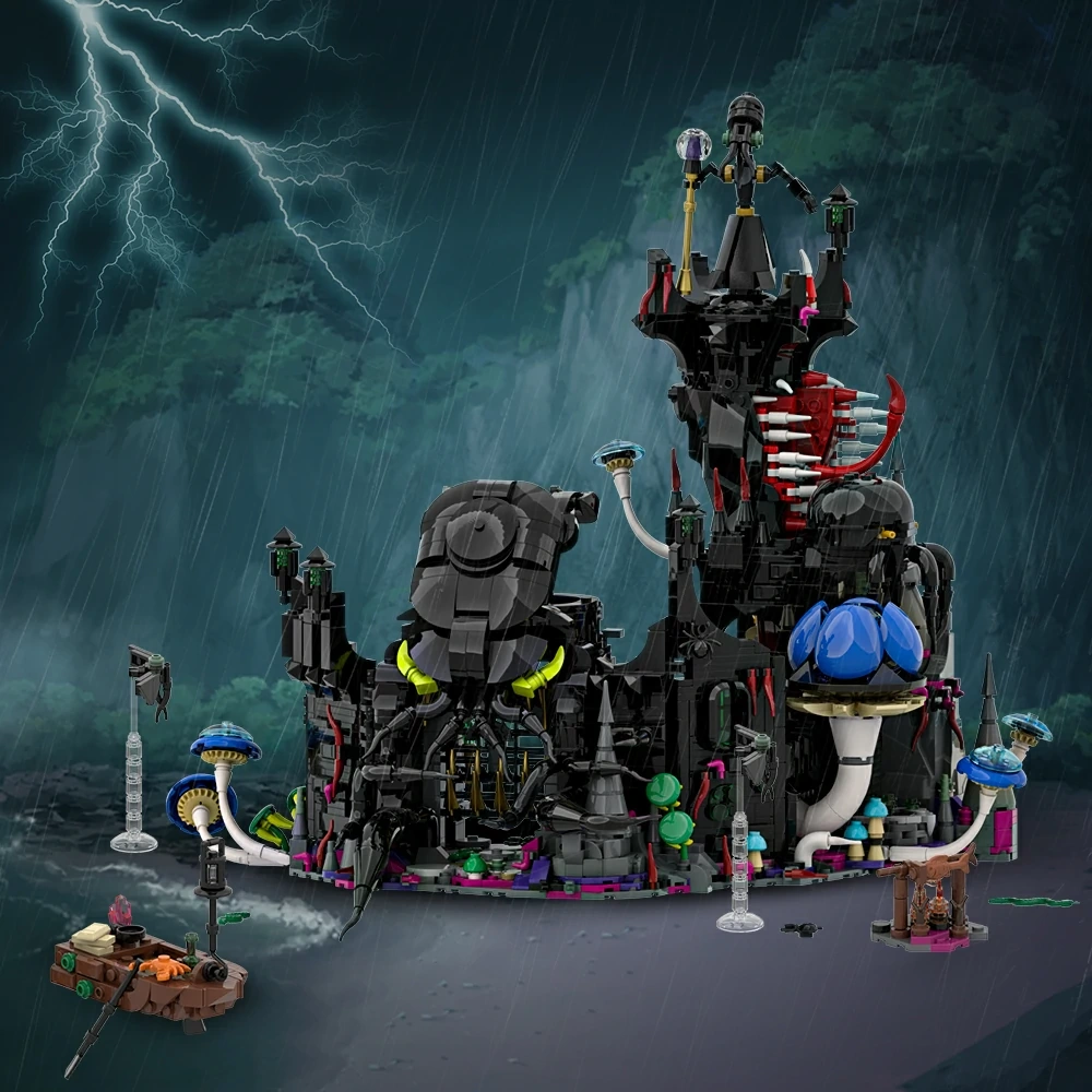 GoBricks MOC 193198 Eldritch Castle