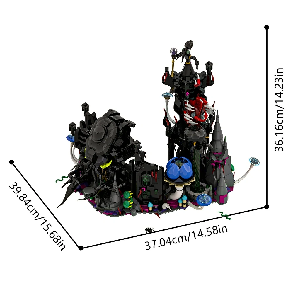 GoBricks MOC 193198 Eldritch Castle