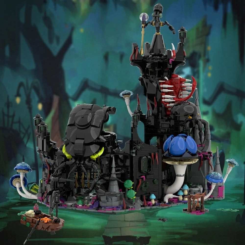 GoBricks MOC 193198 Eldritch Castle