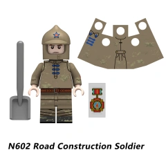【サイズ交換ＯＫ】 Yue Rui Zhi Da N601-604 Army Military Minifigures 彫刻・オブジェ