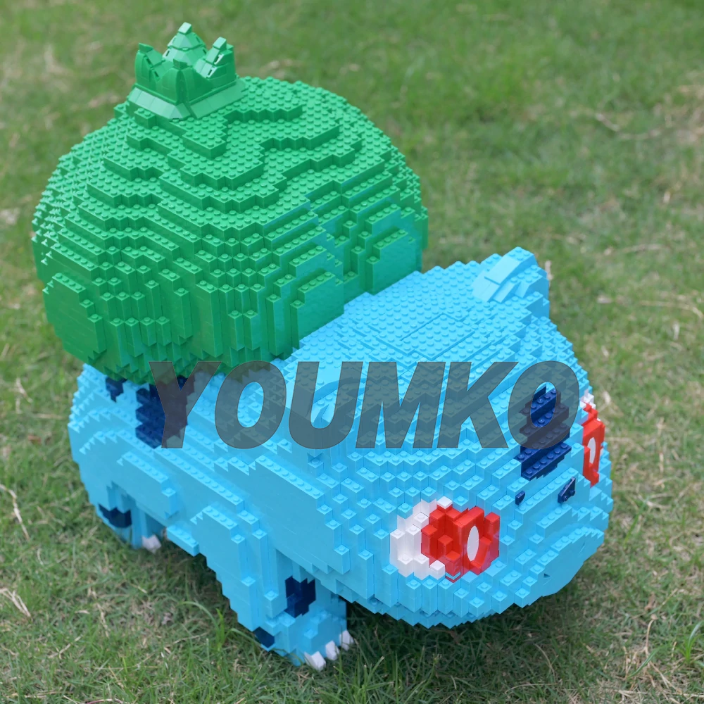The entire body of Bulbasaur.