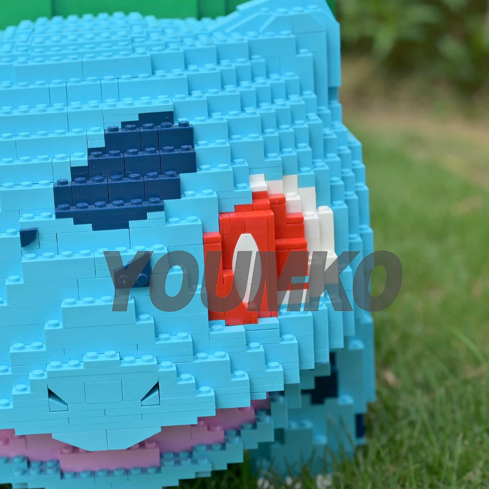 Life Size Bulbasaur LEGO Set for Pokémon Fans